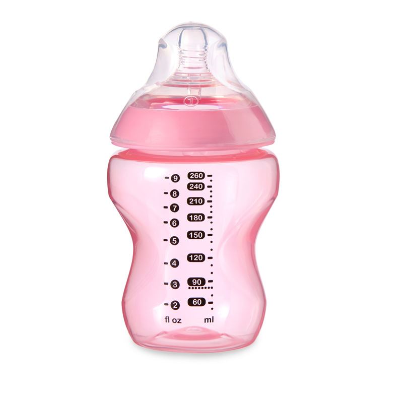 pink baby bottles tommee tippee