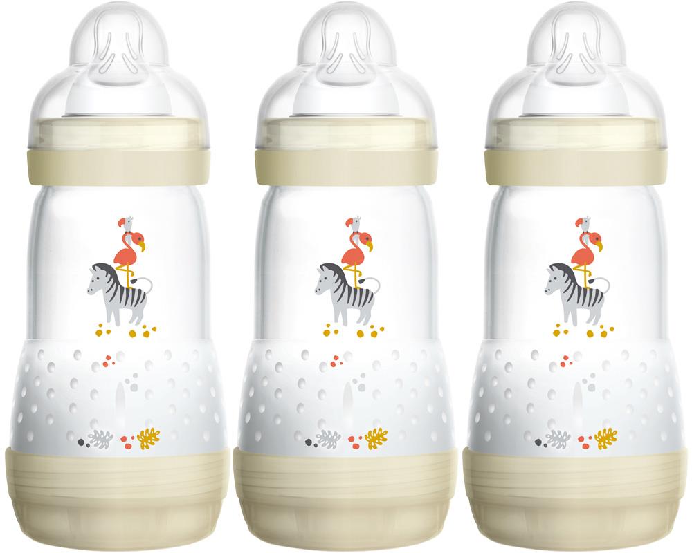MAM EASY START 260ML BOTTLE 3 PACK UNISEX Newborn Baby Feeding Milk