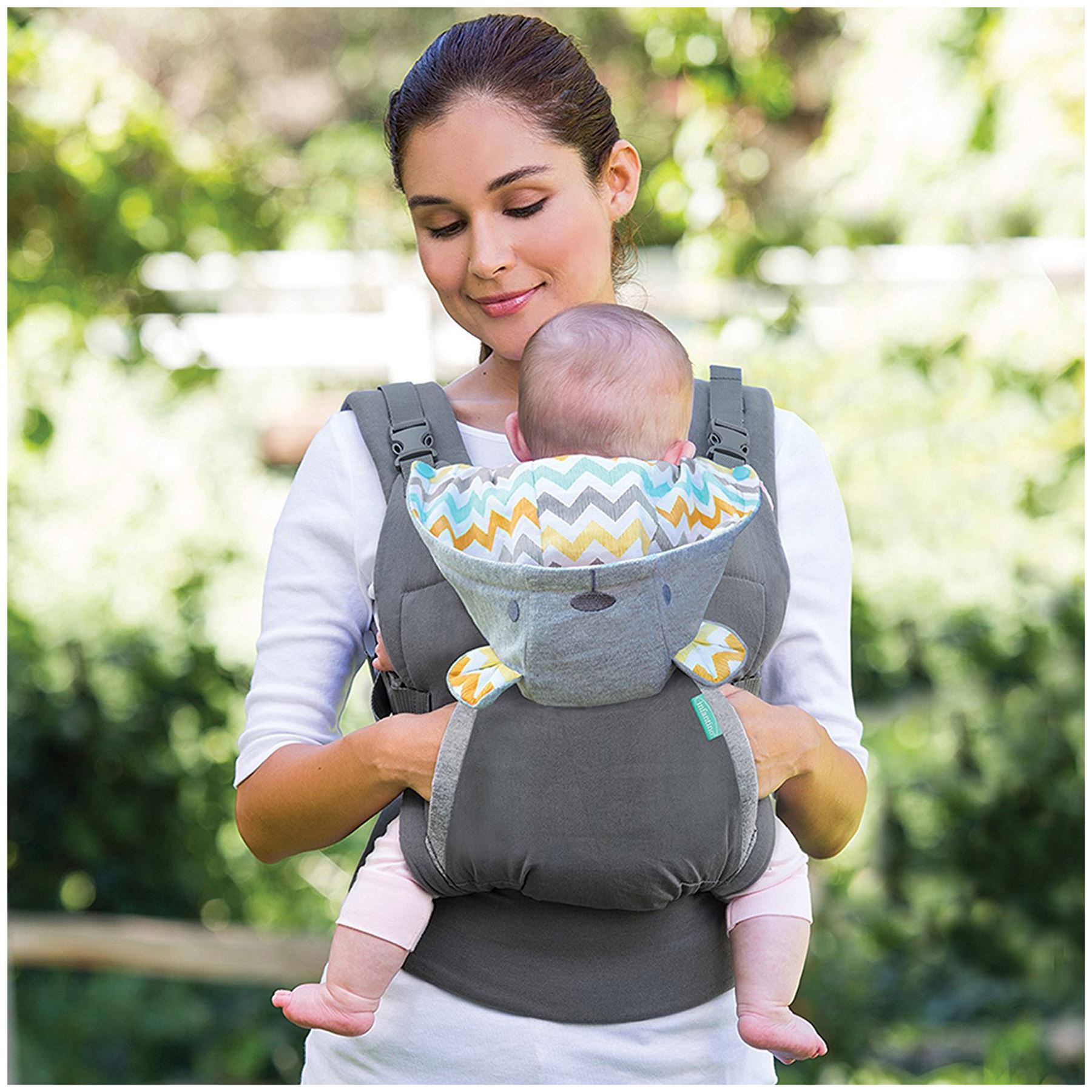Infantino Cuddle up ergonomique à capuche Transporteur Bébé Enfant Infant Voyage Entièrement neuf dans sa boîte