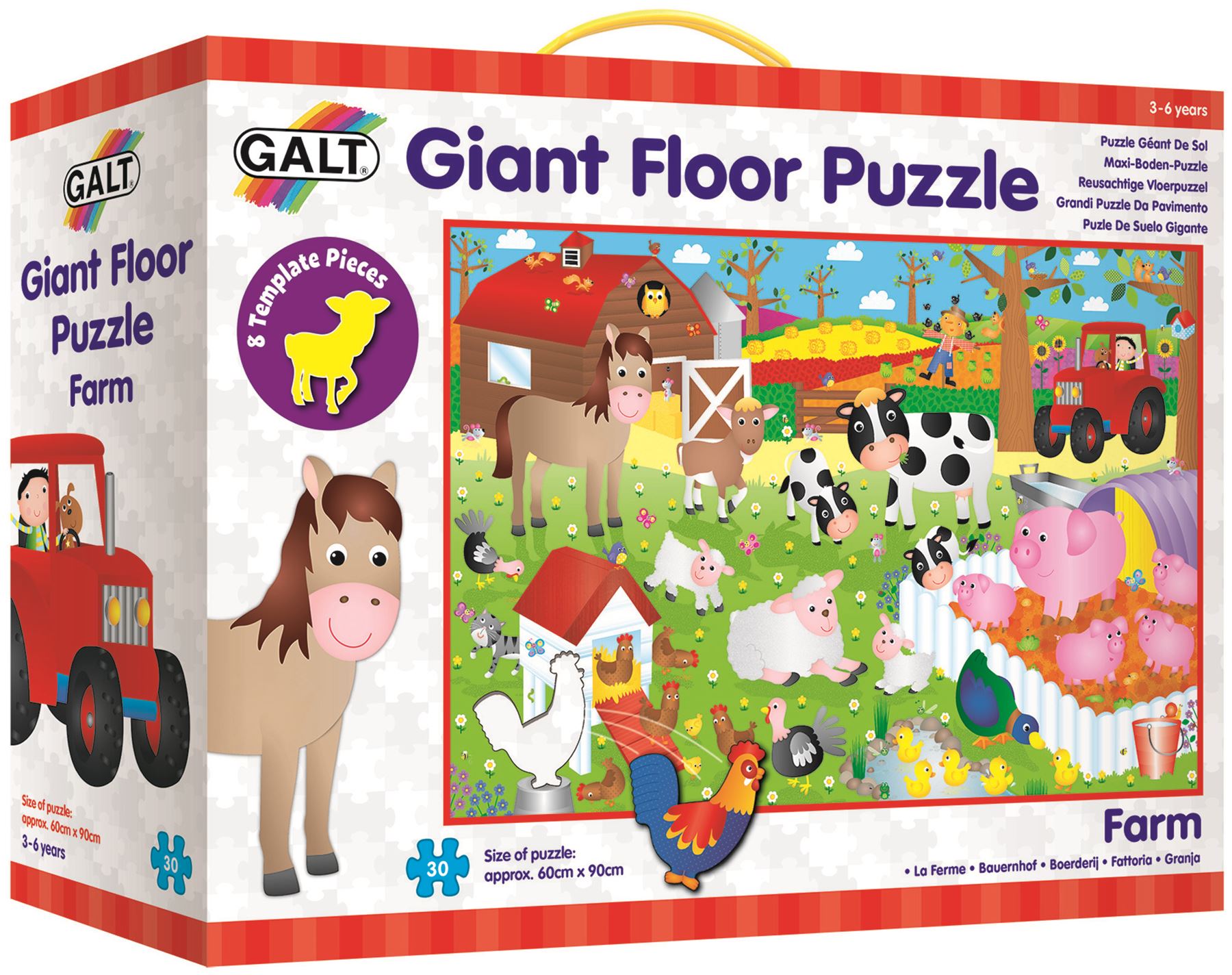 Galt GIANT FLOOR PUZZLE FARM Children Toys And Activities BN
