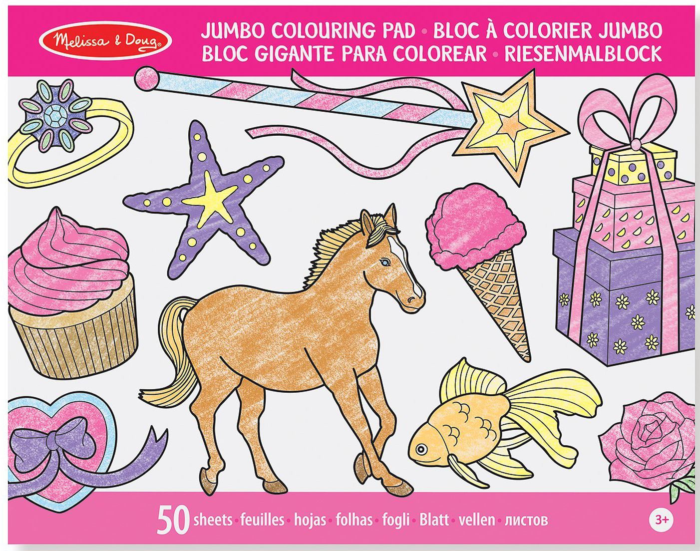 melissa and doug colouring pad