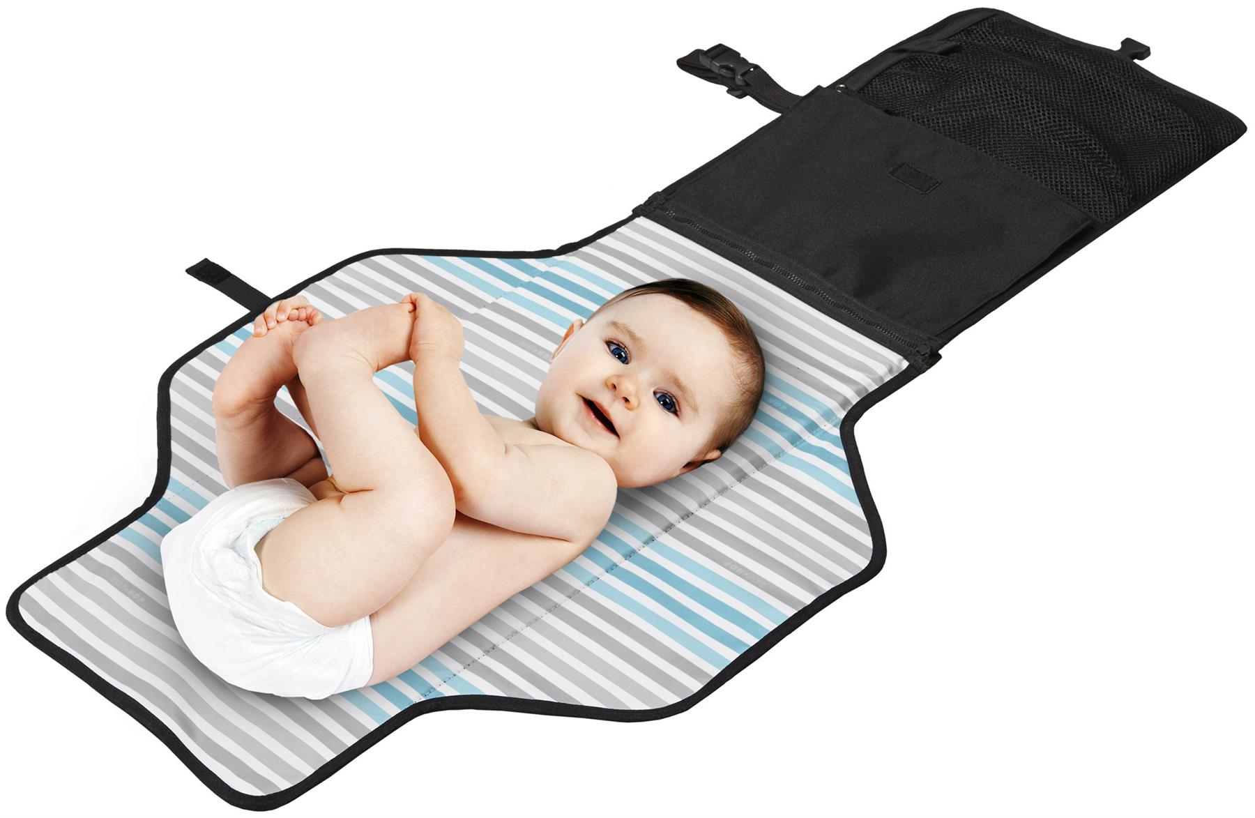 Skip Hop PRONTO CHANGING STATION BLACK Baby Changing Bag Mat BN eBay