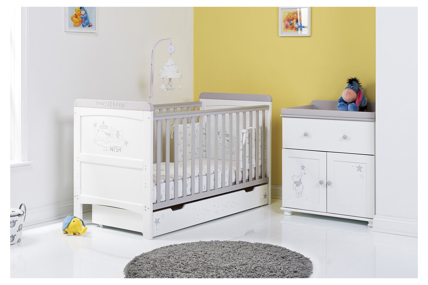 obaby winnie the pooh crib