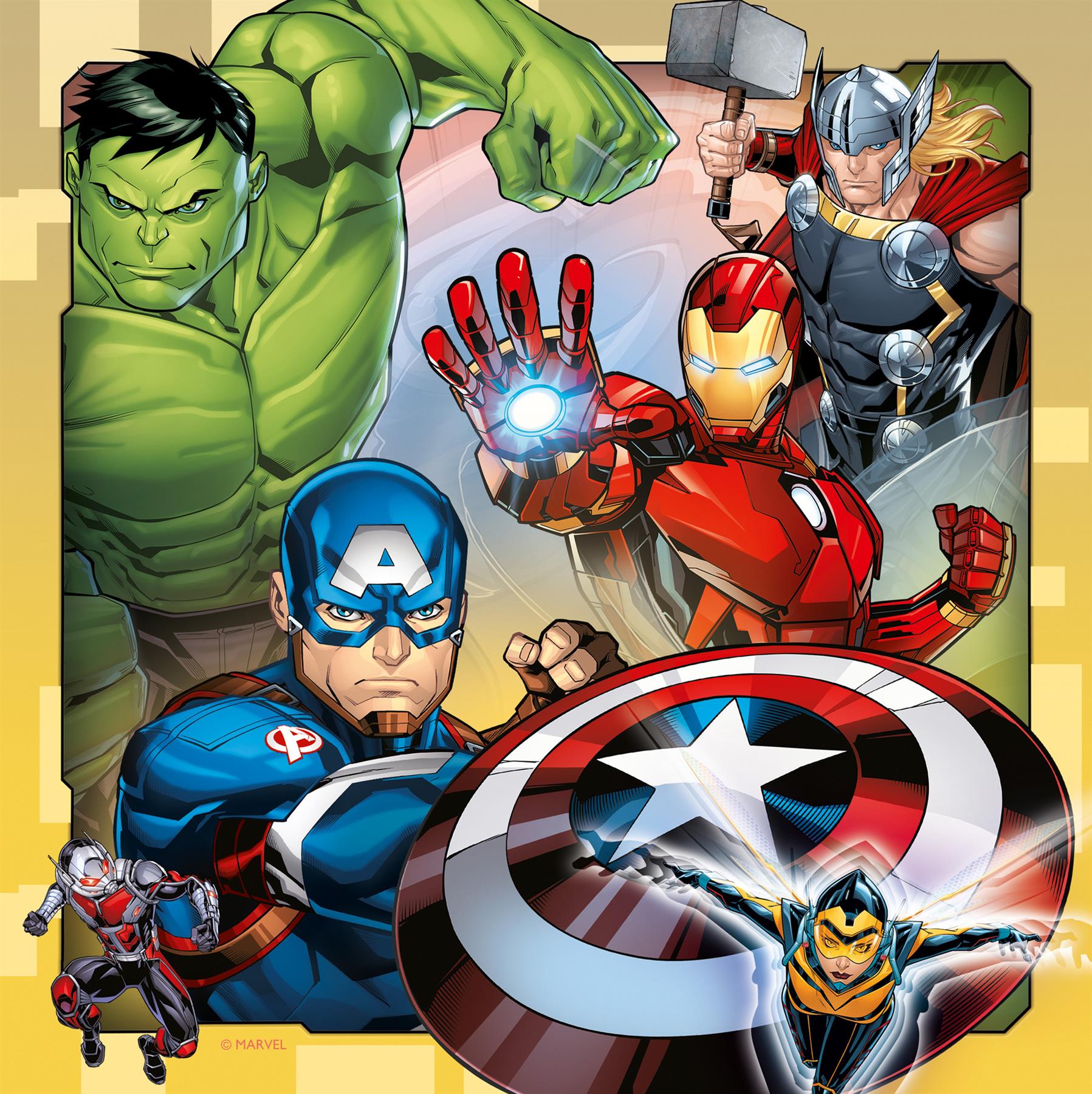 Ravensburger AVENGERS ASSEMBLE MINI MEMORY Toys Puzzles BN