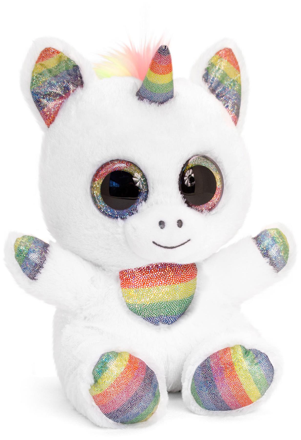 Keel Toys ANIMOTSU RAINBOW SPARKLE UNICORN 15CM Children Soft Toy