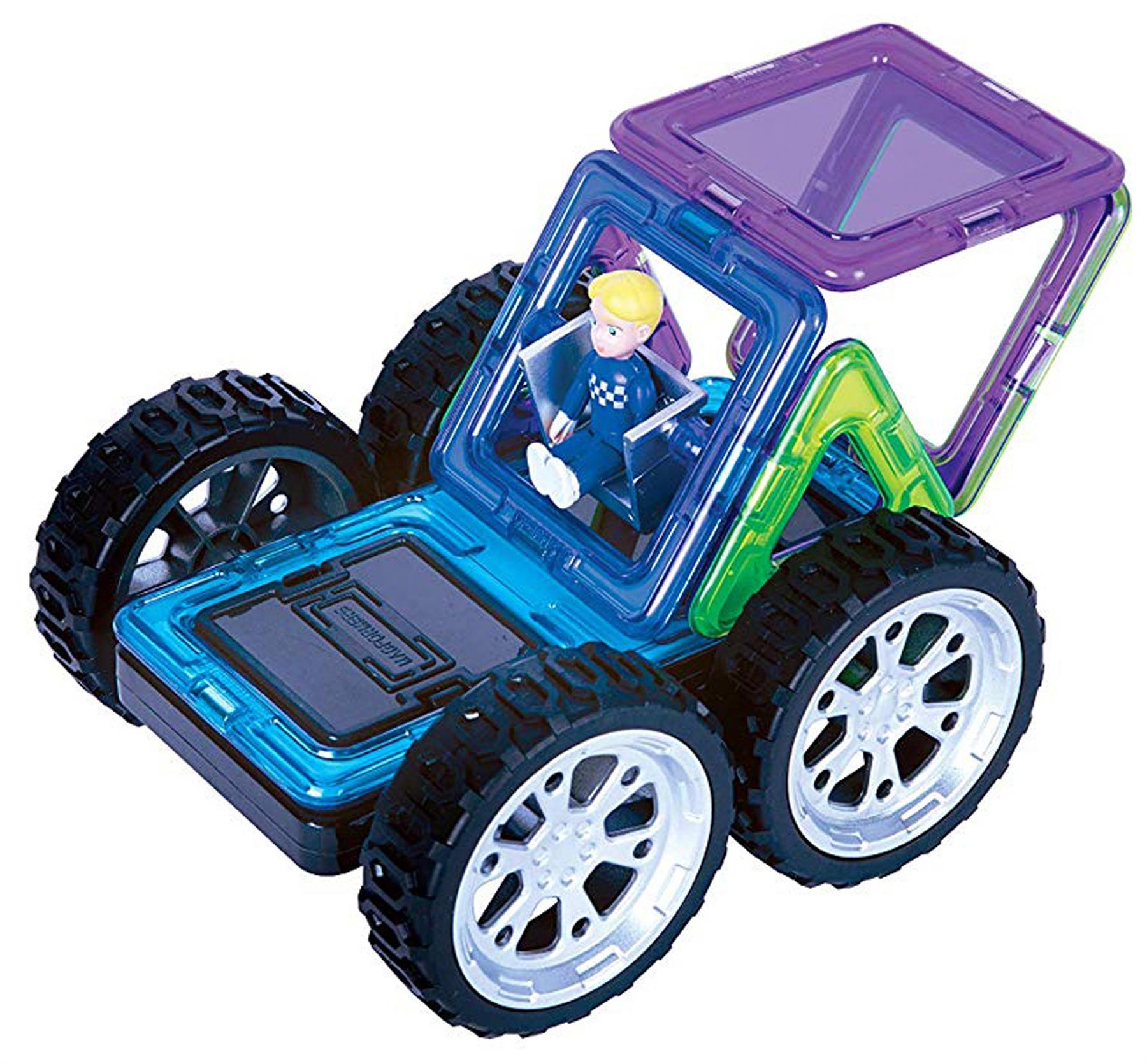 Magformers RALLY KART BOY Educational Construction Building Stem Toy BN