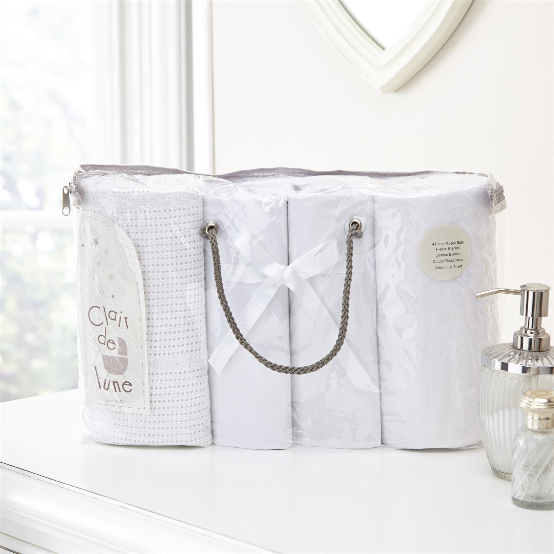 clair de lune moses basket fitted sheets