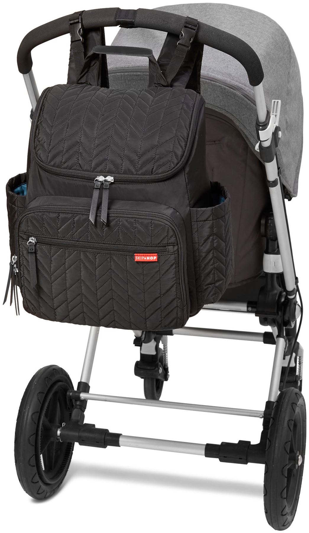 Skip Hop FORMA BACKPACK CHANGING BAG JET BLACK Baby Changing Bag BNIP