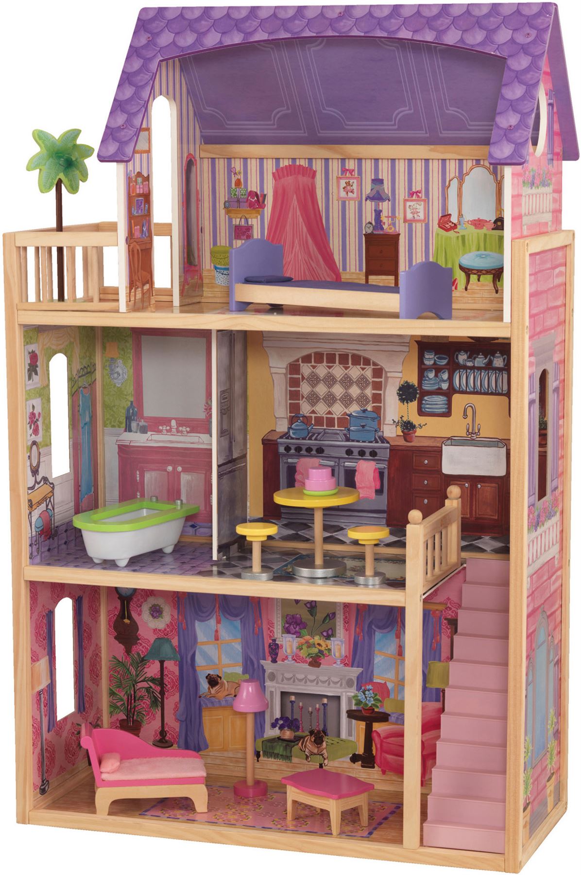 Kidkraft KAYLA DOLLHOUSE for 12" Dolls Kids/Childrens Toy BNIP eBay