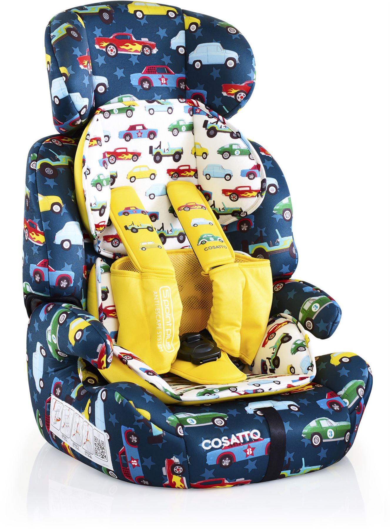 Cosatto ZOOMI GROUP 123 ANTIESCAPE CAR SEAT REV UP Baby Travel BN eBay