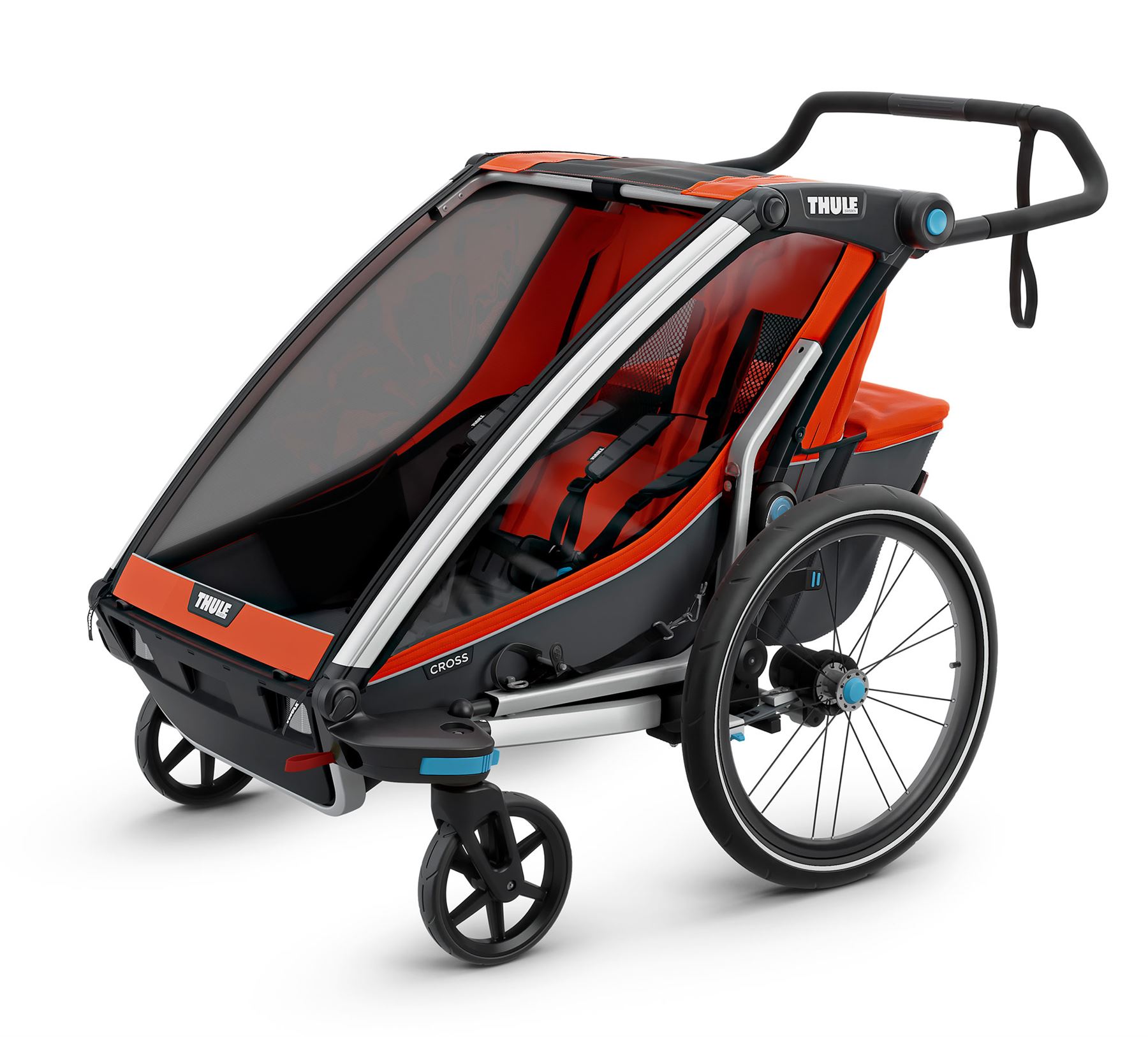 thule chariot cross 2 width