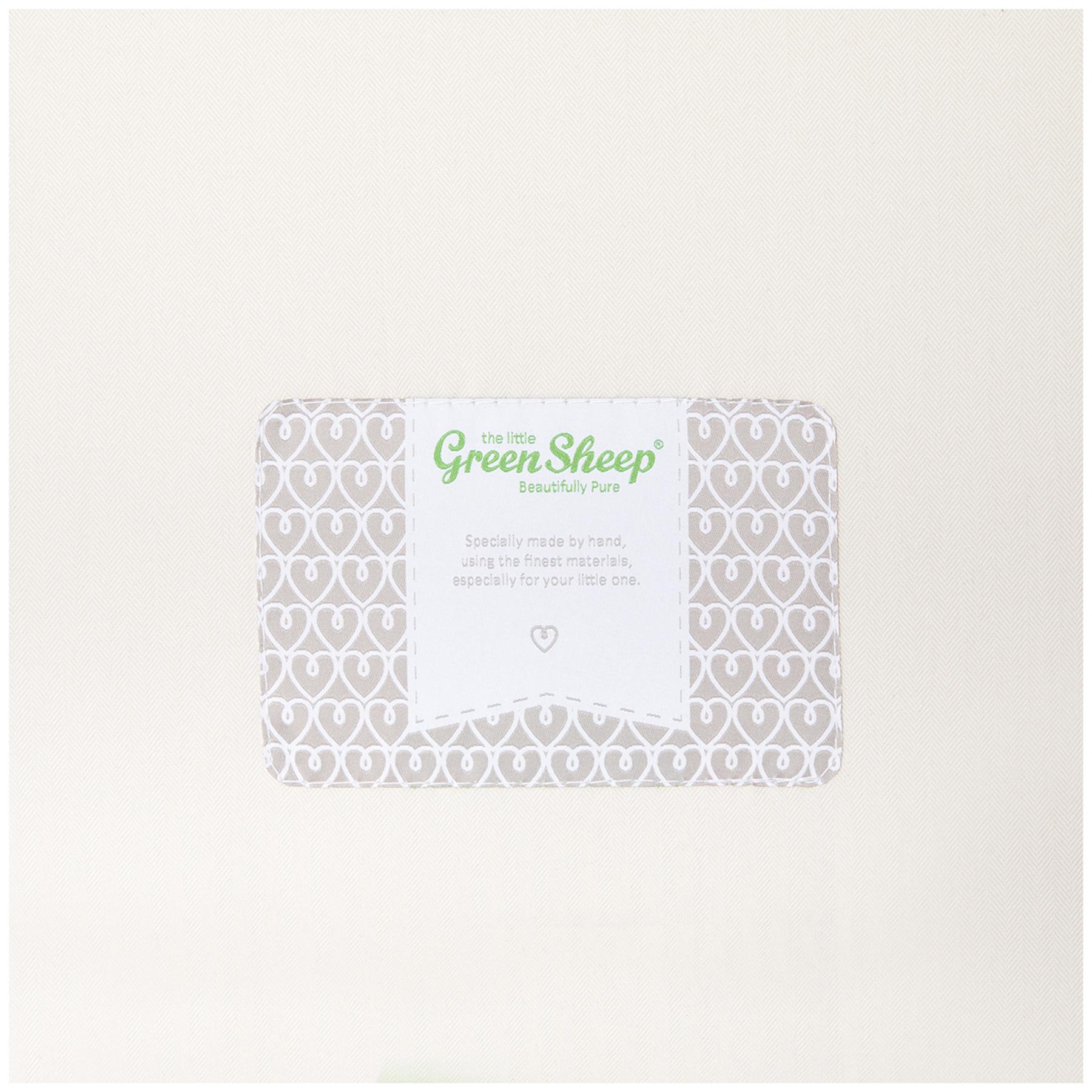 green sheep cot bed mattress