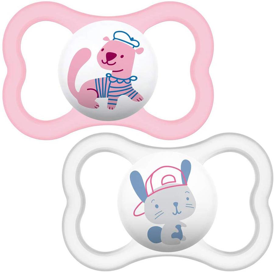 MAM AIR 6+M SOOTHER PINK Baby Infant Dummies Sleep Aid BN eBay