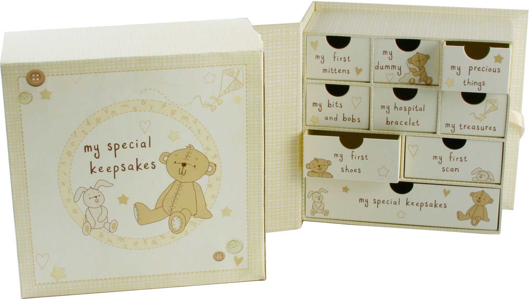 Button Corner PAPERWRAP BOOK KEEPSAKE BOX WITH DRAWERS Baby Shower D3a9fe77 49ca 405b A1a2 38451d36f964 382568522830