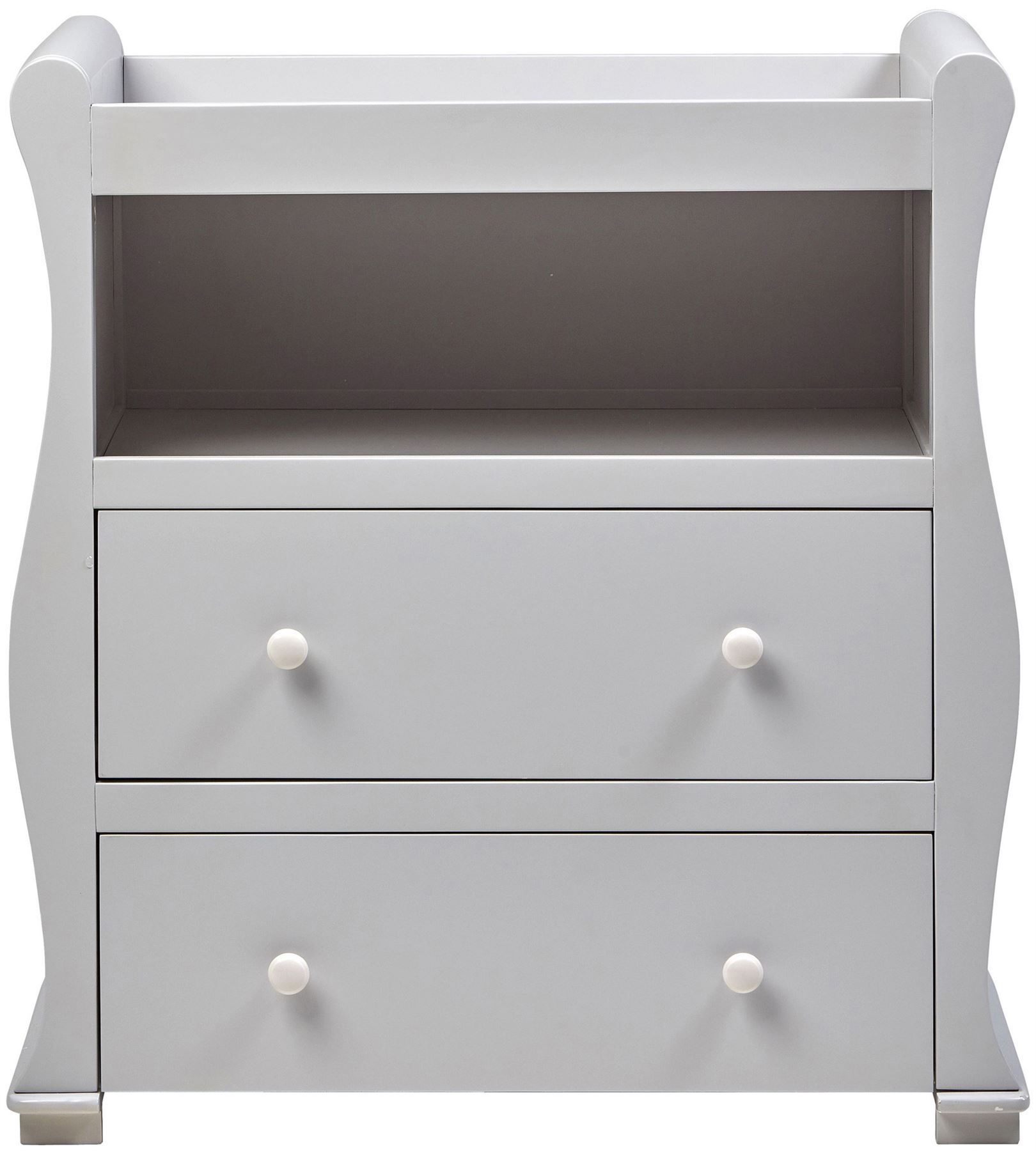 East Coast Alaska Sleigh Dresser Grey
