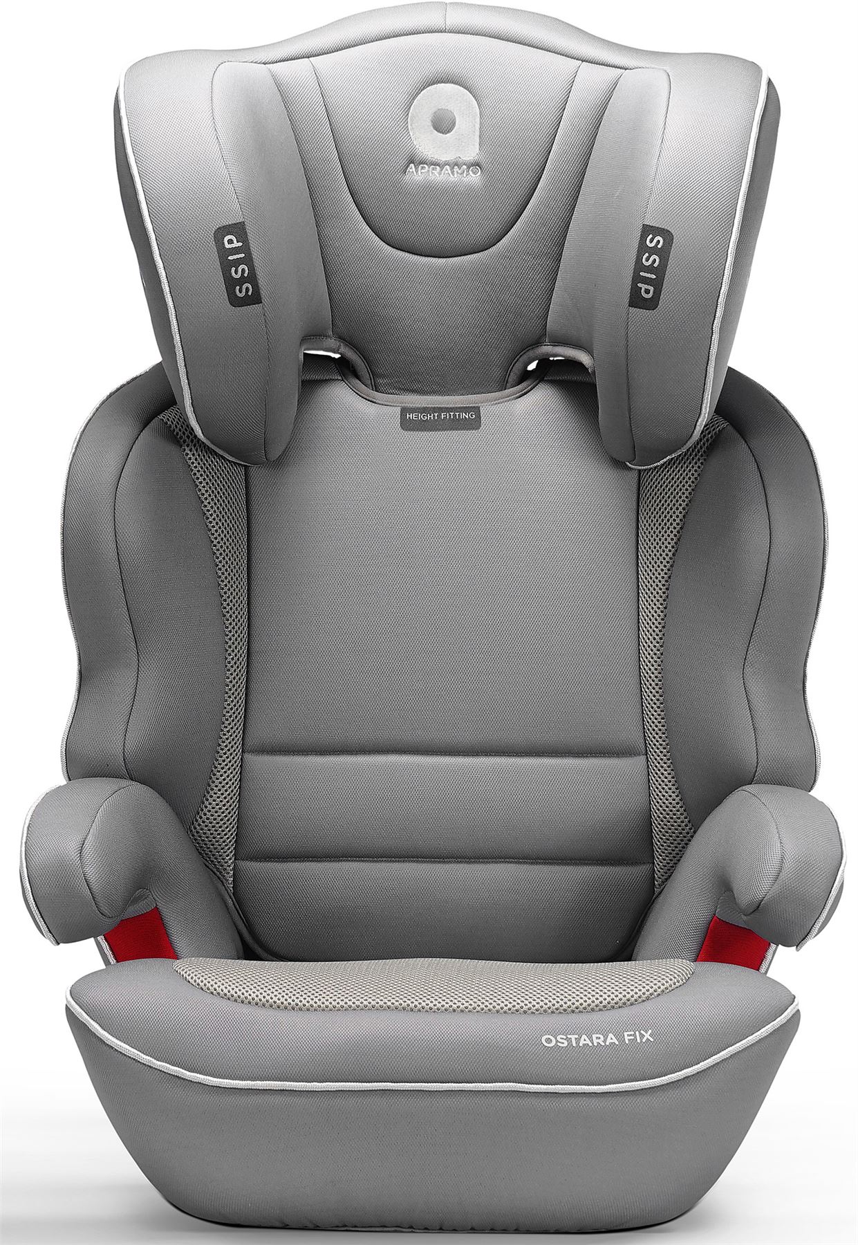 Apramo OSTARA FIX CHILD CAR SEAT GROUP 2/3 STEEL GREY 3 12 Years BN