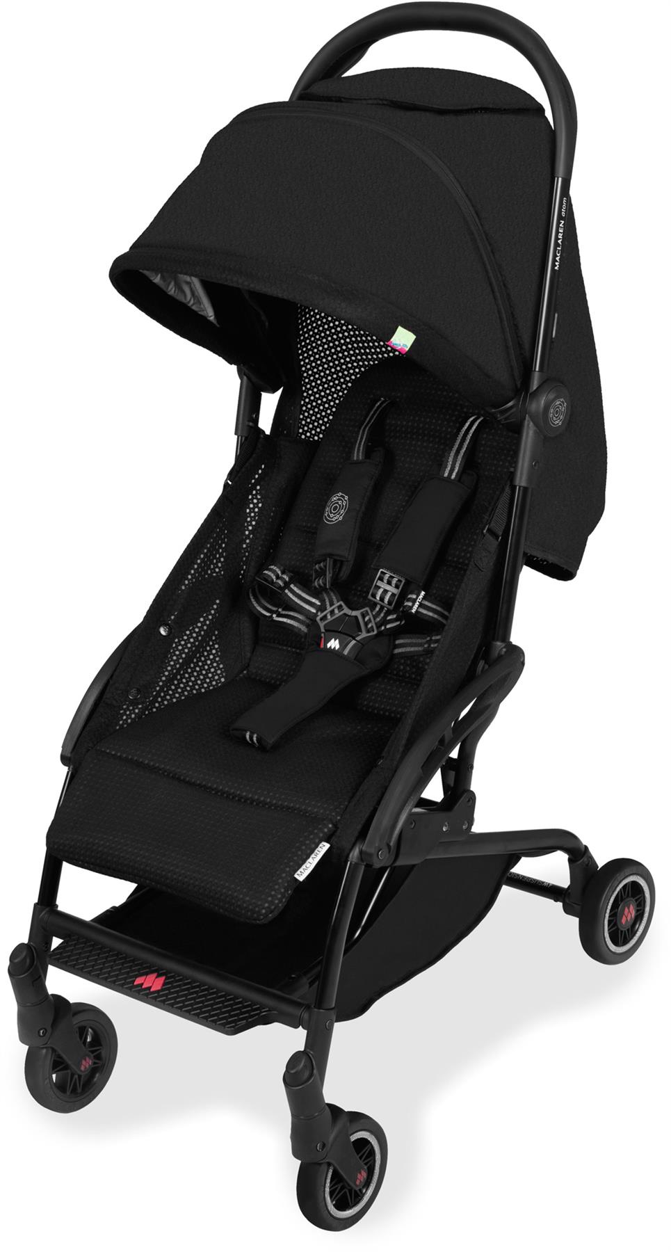 Maclaren ATOM BUGGY STYLE SET BLACK Baby Child Stroller Pushchair