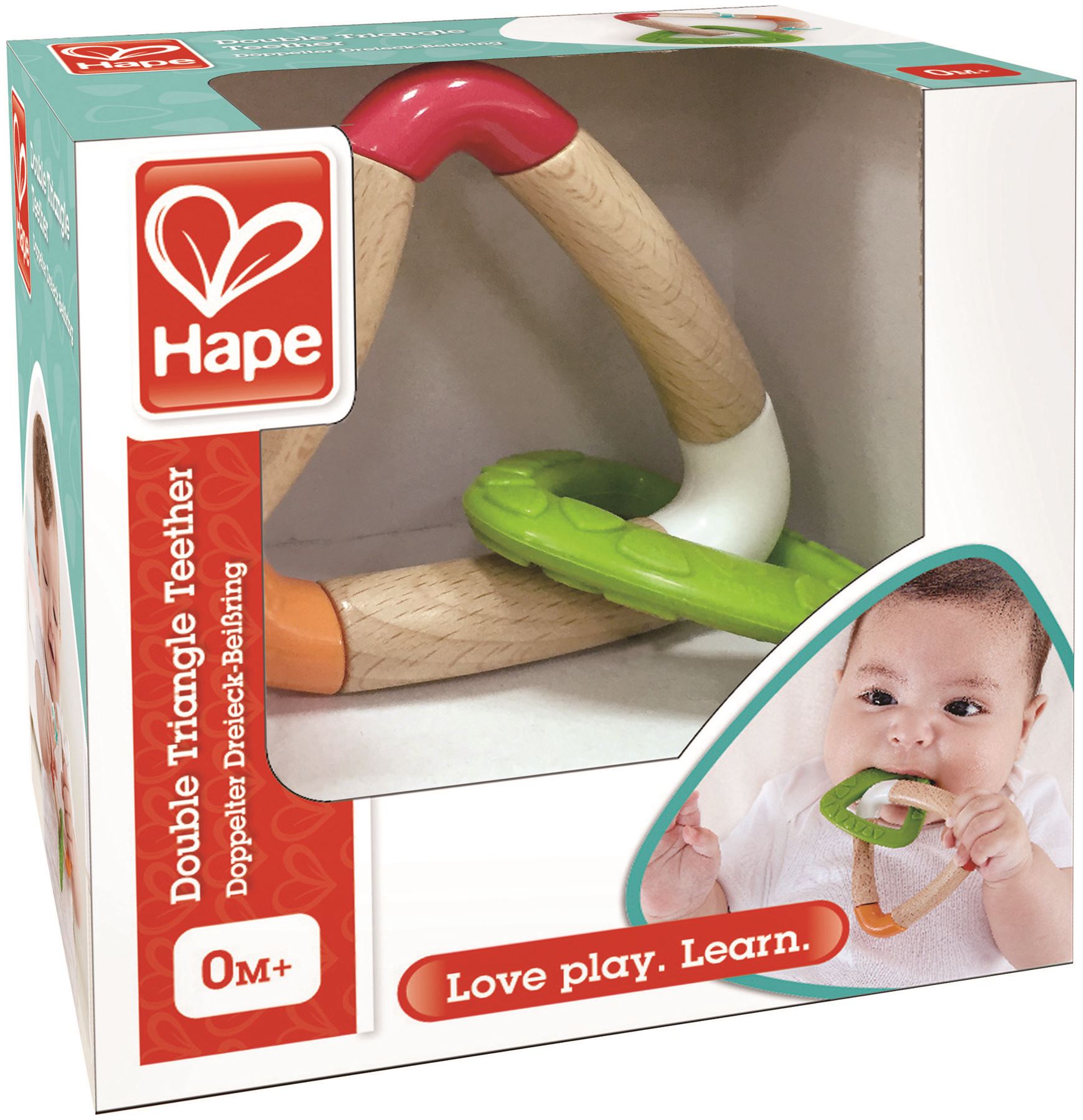 hape triangle toy