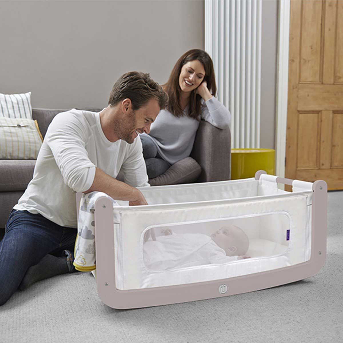 Snuz SNUZPOD BEDSIDE CRIB Baby Nursery Sleeping BN eBay