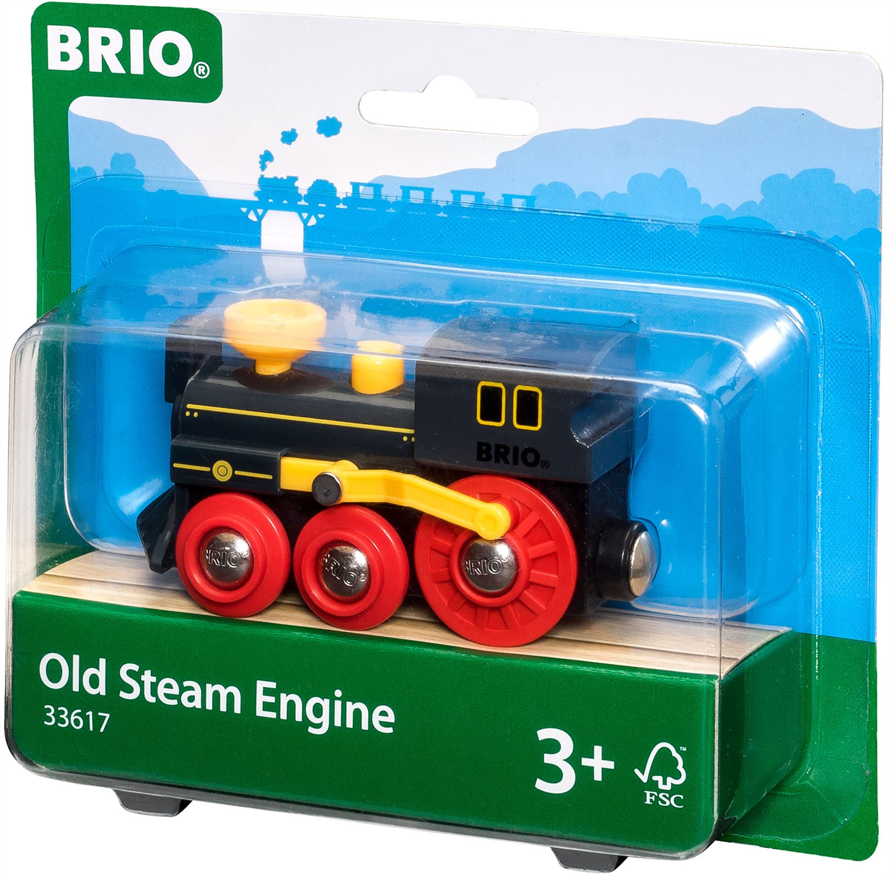 Brio Old Steam Engine Child Baby Toddler Nursery Toy Railway Play Train