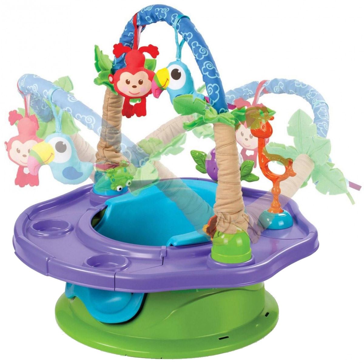 Summer Infant 3 Stage Super Seat Island Giggles Baby Activity Booster