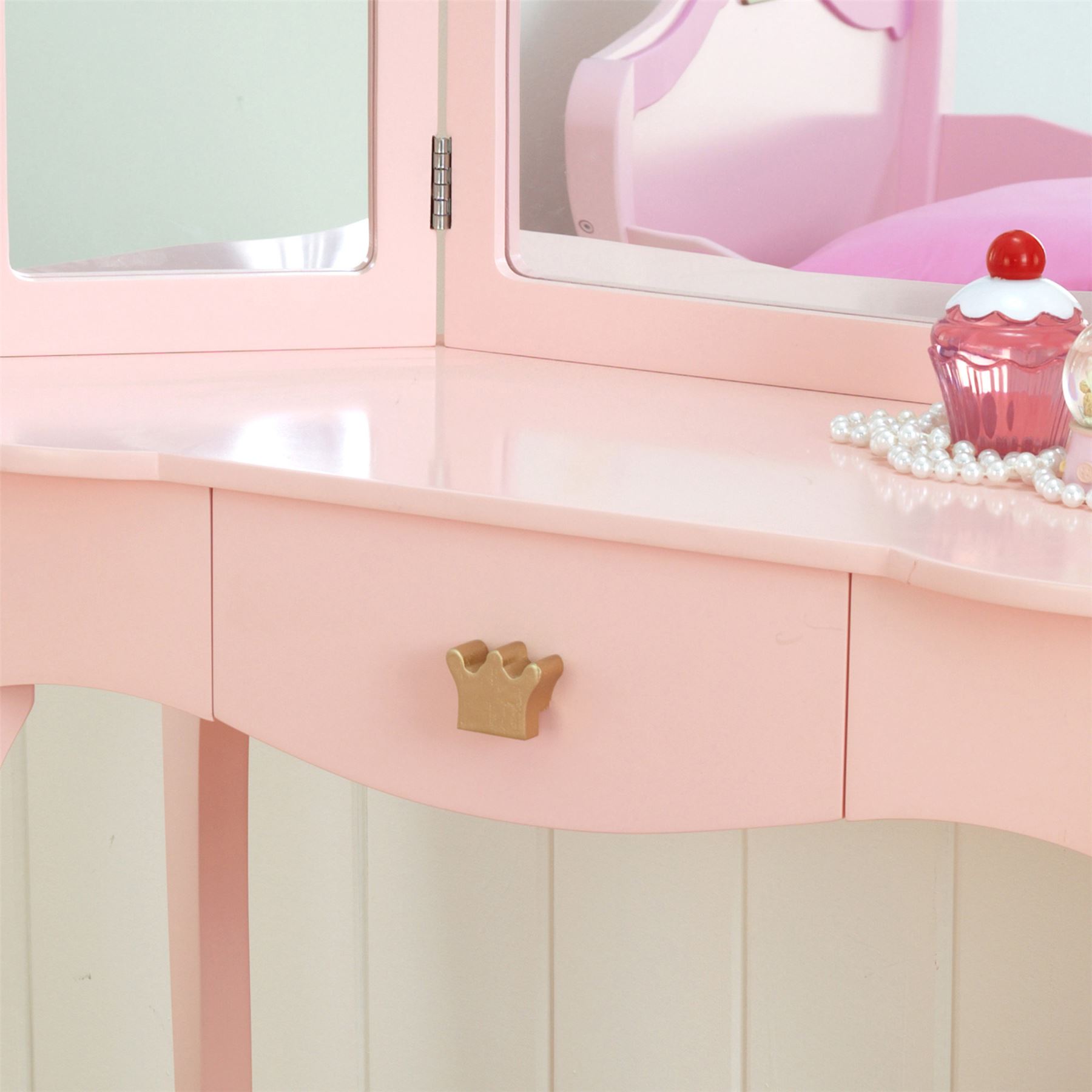 Kidkraft PRINCESS VANITY & STOOL Vanities Kids Furniture BNIP eBay