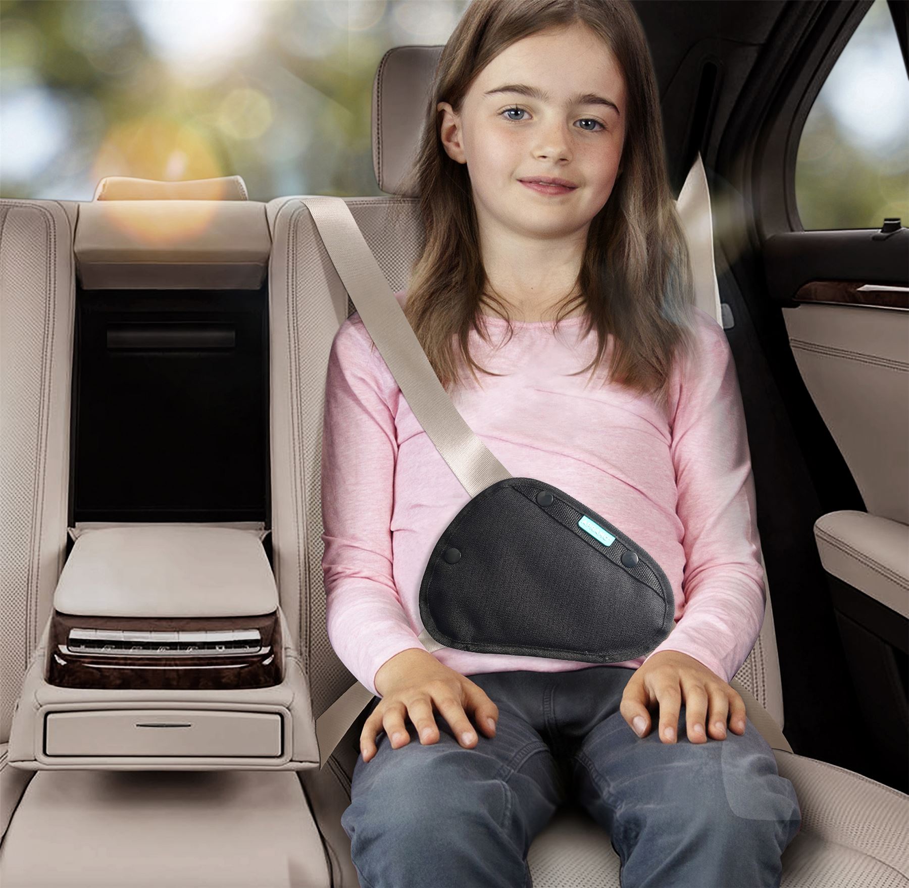 Apramo SEAT BELT POSITIONER Baby/Child Car Seat Safety Travel Accessory