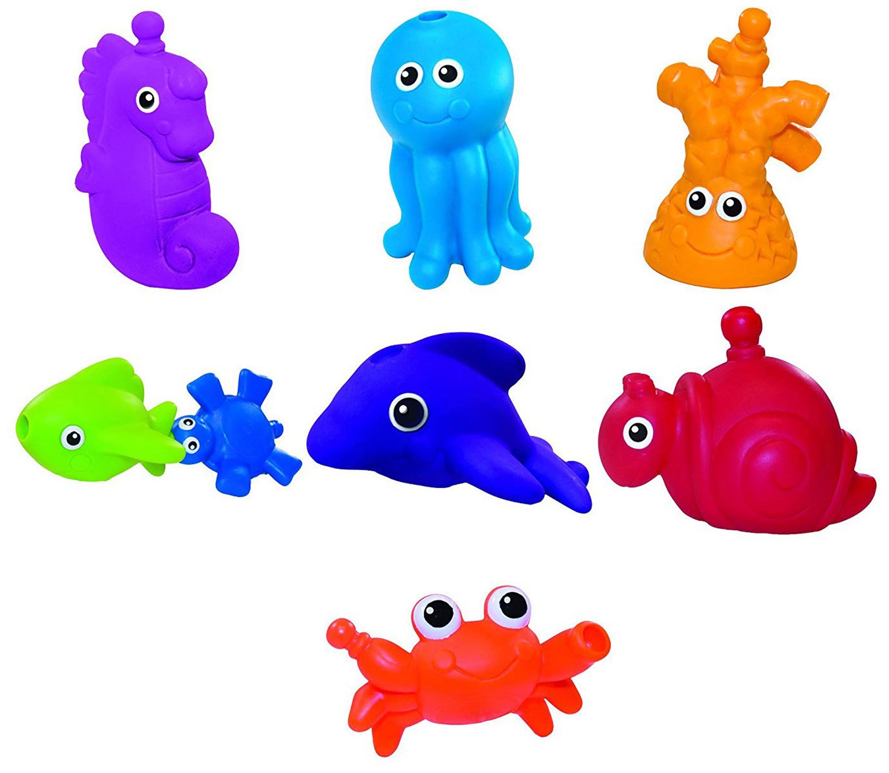 Sassy SNAP AND SQUIRT SEA CREATURES Baby Child Bath Toy BN 37977100273 eBay