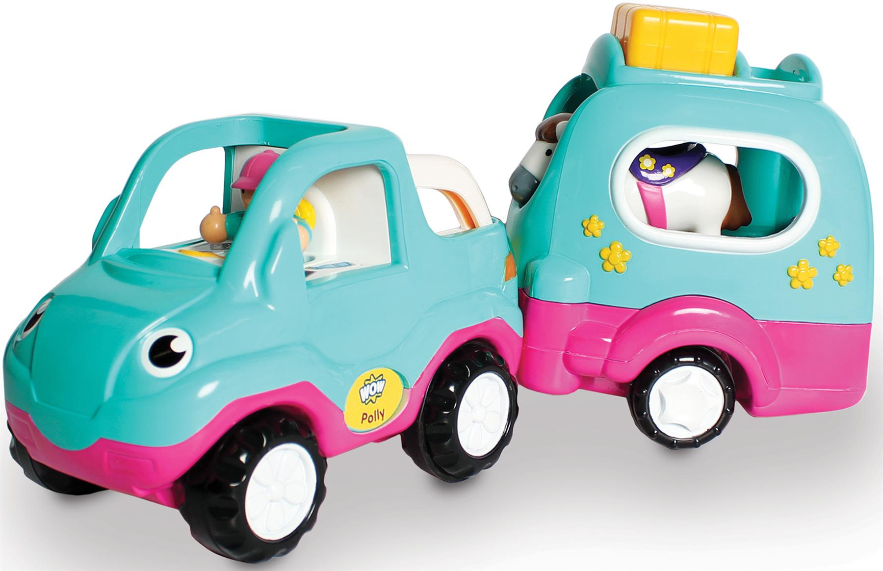Wow Toys POLLY'S PONY ADVENTURE Sturdy Toddler Kids Toy Vehicle Gift