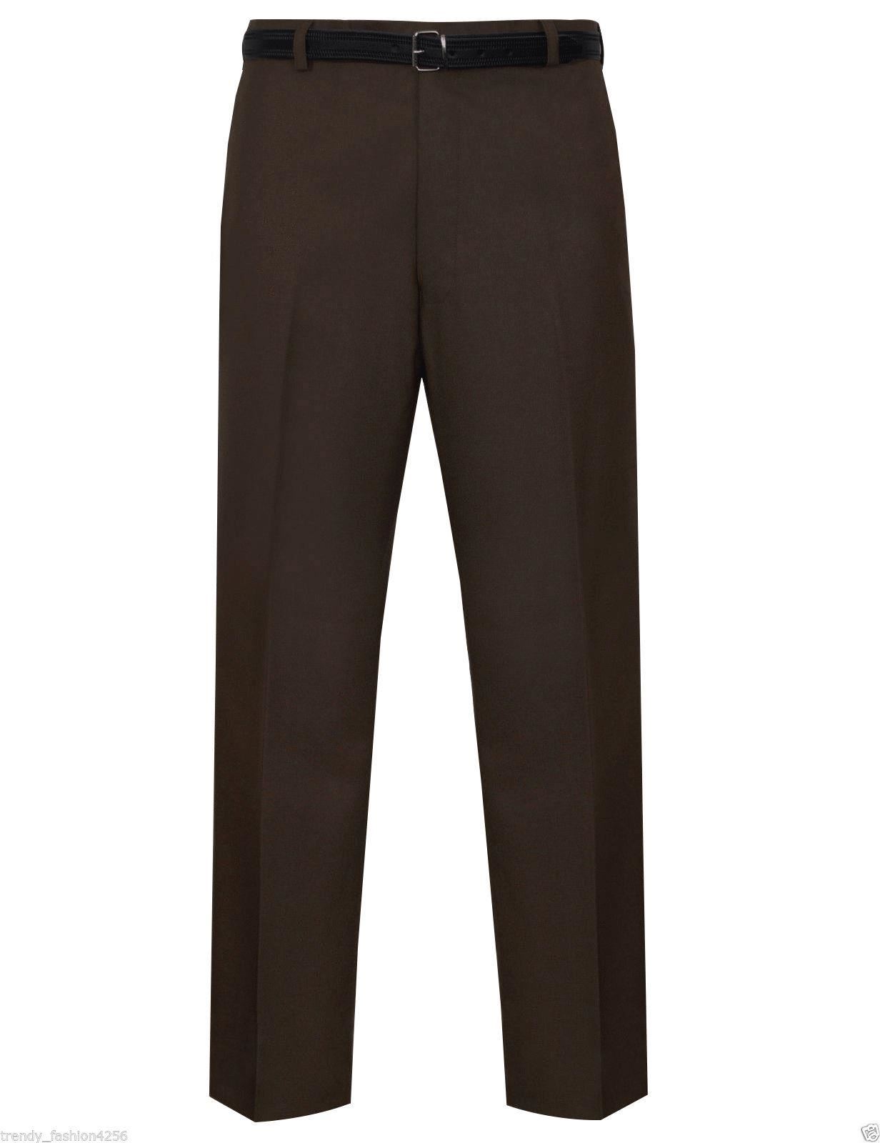 Mens Office Wear Pants Business Formal Trouser Best Quality Fabric Casual Pants - Picture 3 of 6