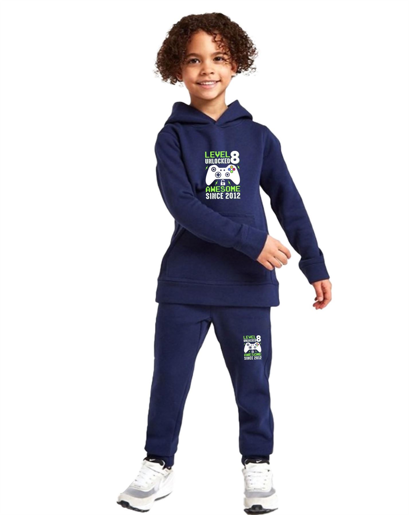 Men & Kids Game Tracksuits Sweatshirt & Sweatpants Set 2 Piece Casual Activewear - Picture 56 of 71