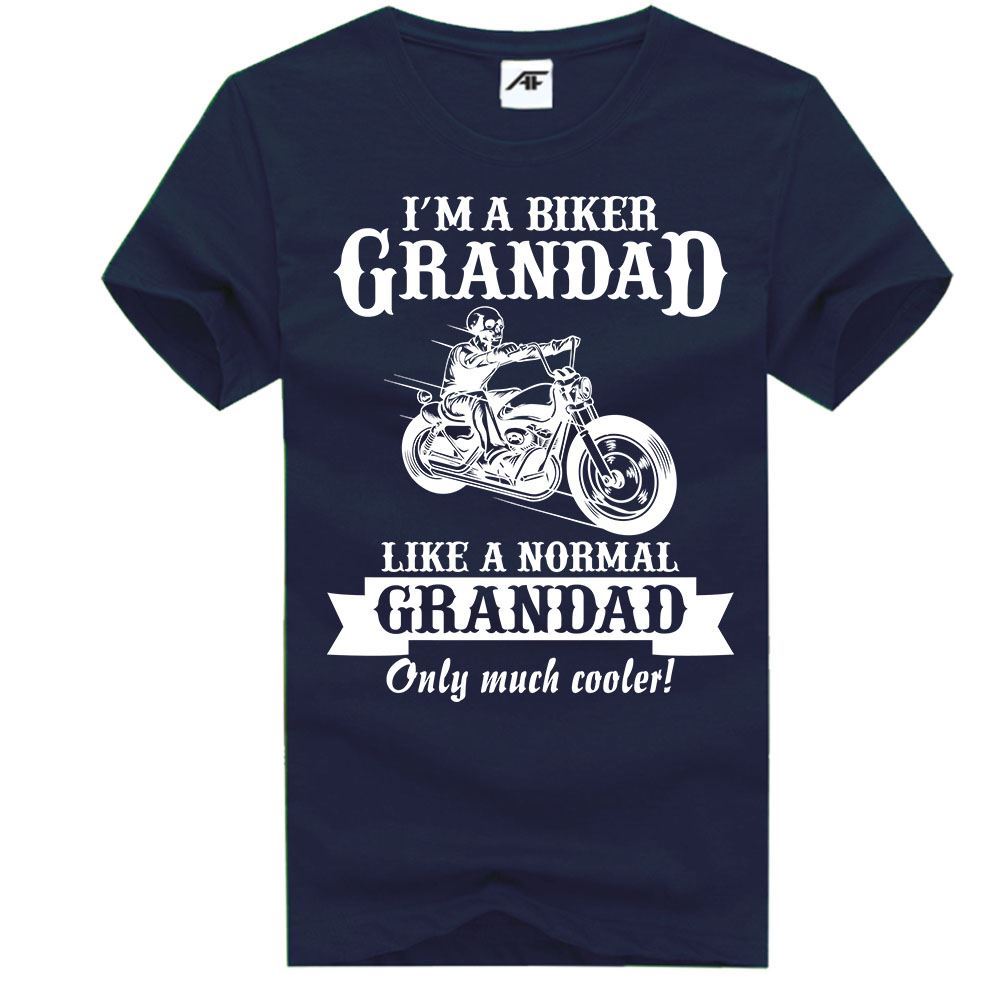biker grandad t shirt
