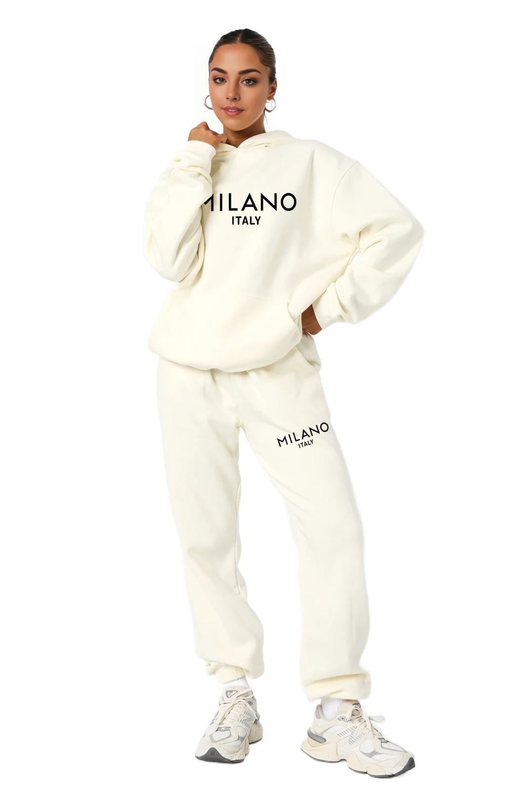 Women Kids Fun Fancy Prints Hoodie & Joggers Tracksuit 2 Pcs Outfit - Picture 28 of 29