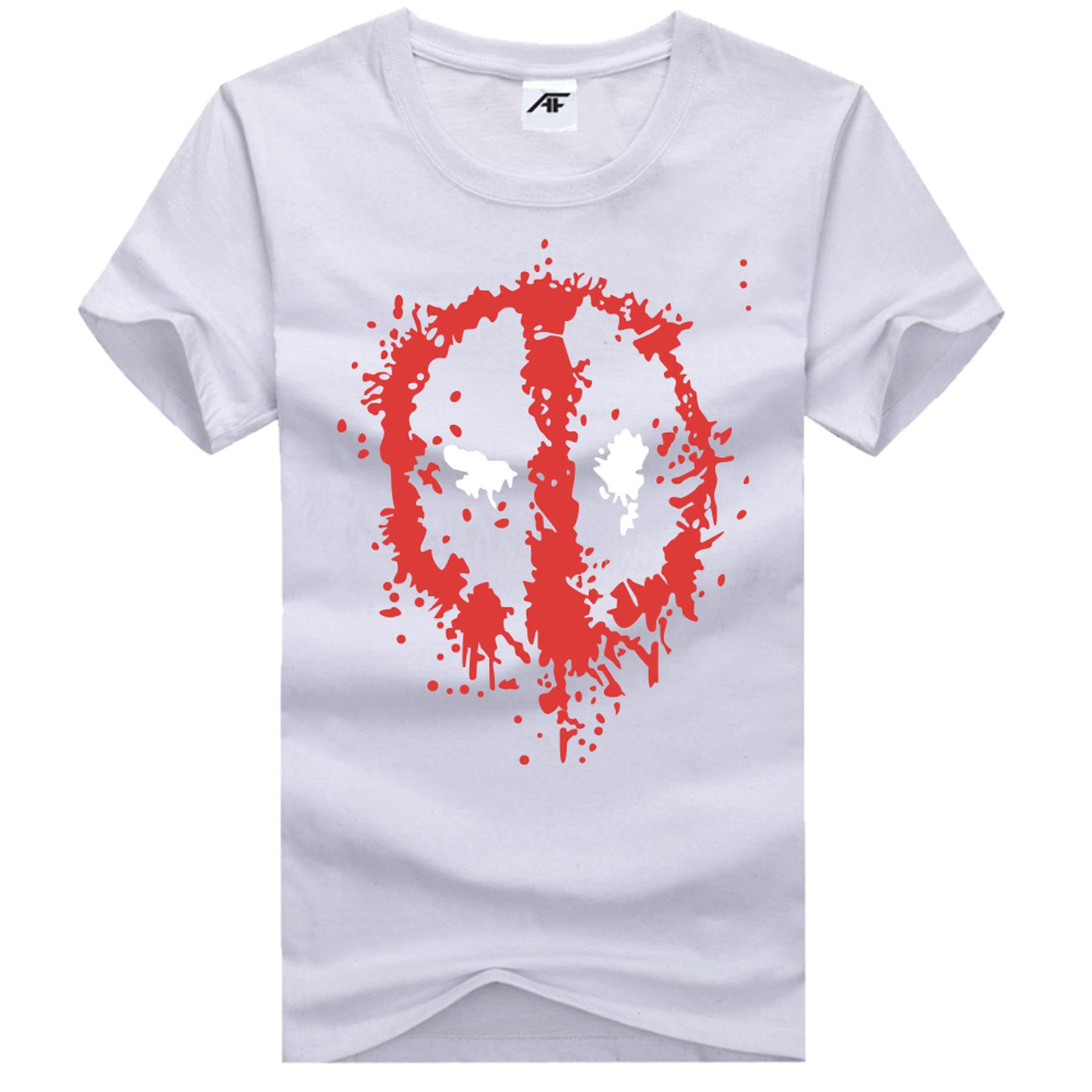 Marvel Deadpool bedrucktes Damen-T-Shirt Damen Mädchen Kurzarm Baumwolle Oberteil T-Shirts - Bild 8 von 11