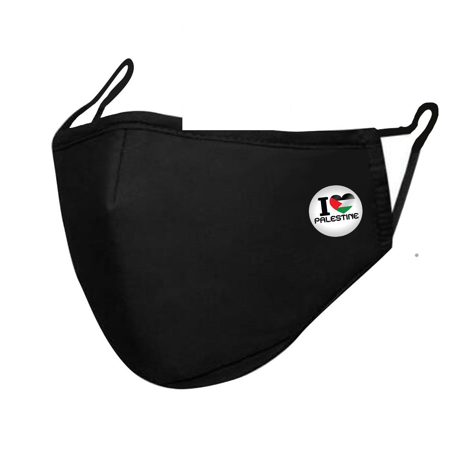 Free Palestine Printed Mask Gaza Save Humanity Freedom Face Cover Mask - Imagen 7 de 14