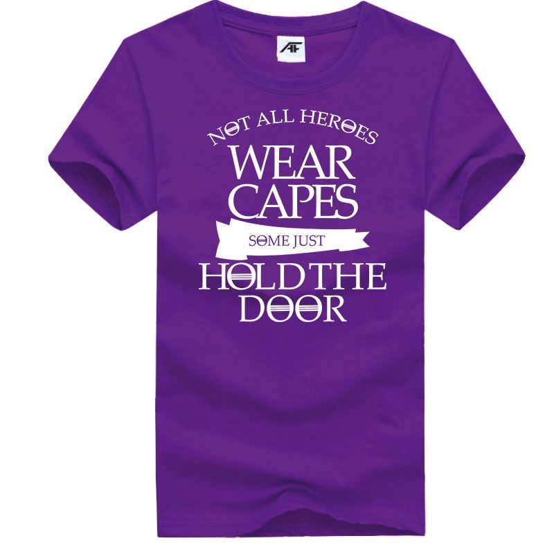 Not all Heroes Wear Capes Printed T-Shirt Top Womens Mens Boys Gym Tee - Picture 13 of 16