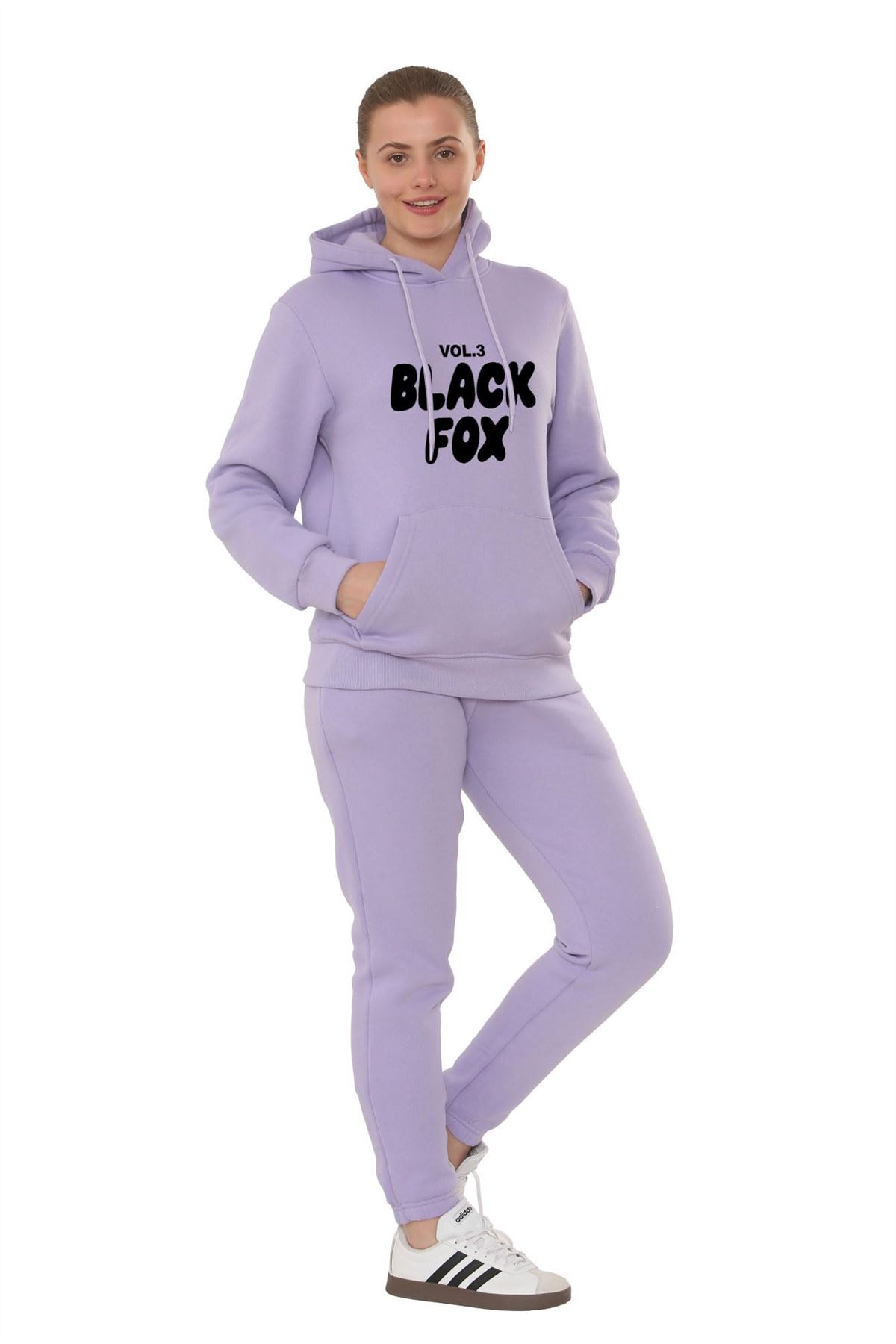 Damen Kinder 2-teiliges Trainingsanzug Lounge Sets Hoodies Jogginghose Damen Jogginganzüge - Bild 10 von 23