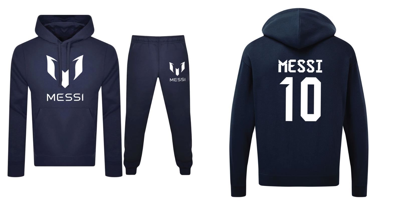 Boys Messi-Printed Tracksuit Football Themed Kids Tracksuit For All Seasons - Picture 5 of 6