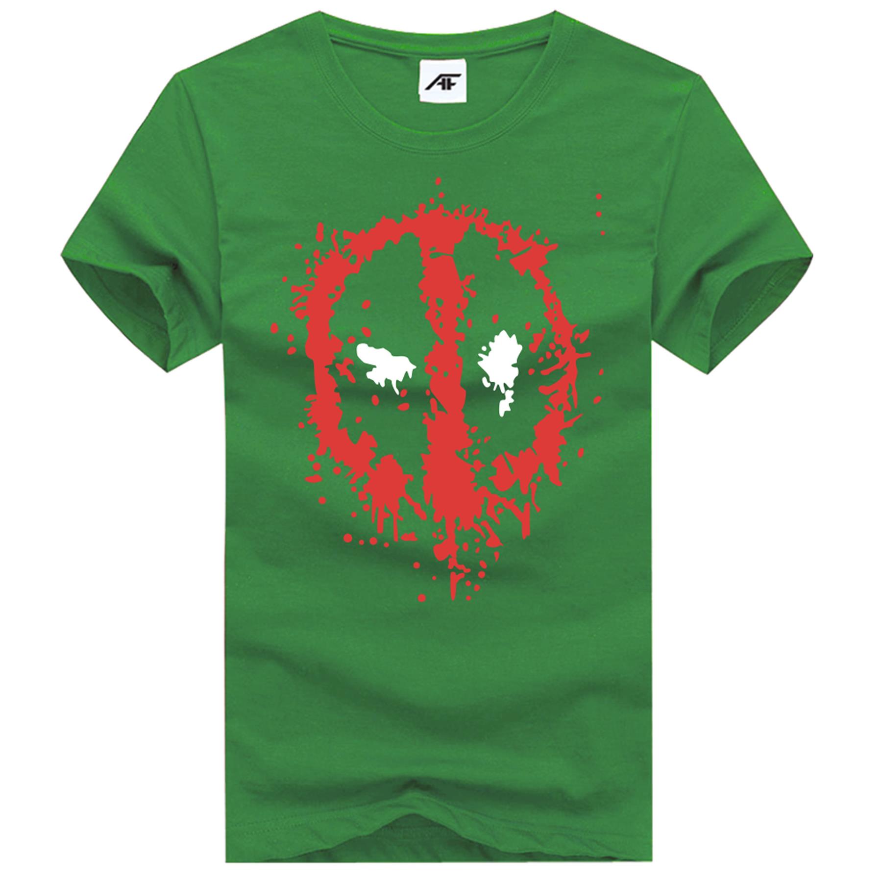 Marvel Deadpool bedrucktes Damen-T-Shirt Damen Mädchen Kurzarm Baumwolle Oberteil T-Shirts - Bild 11 von 11