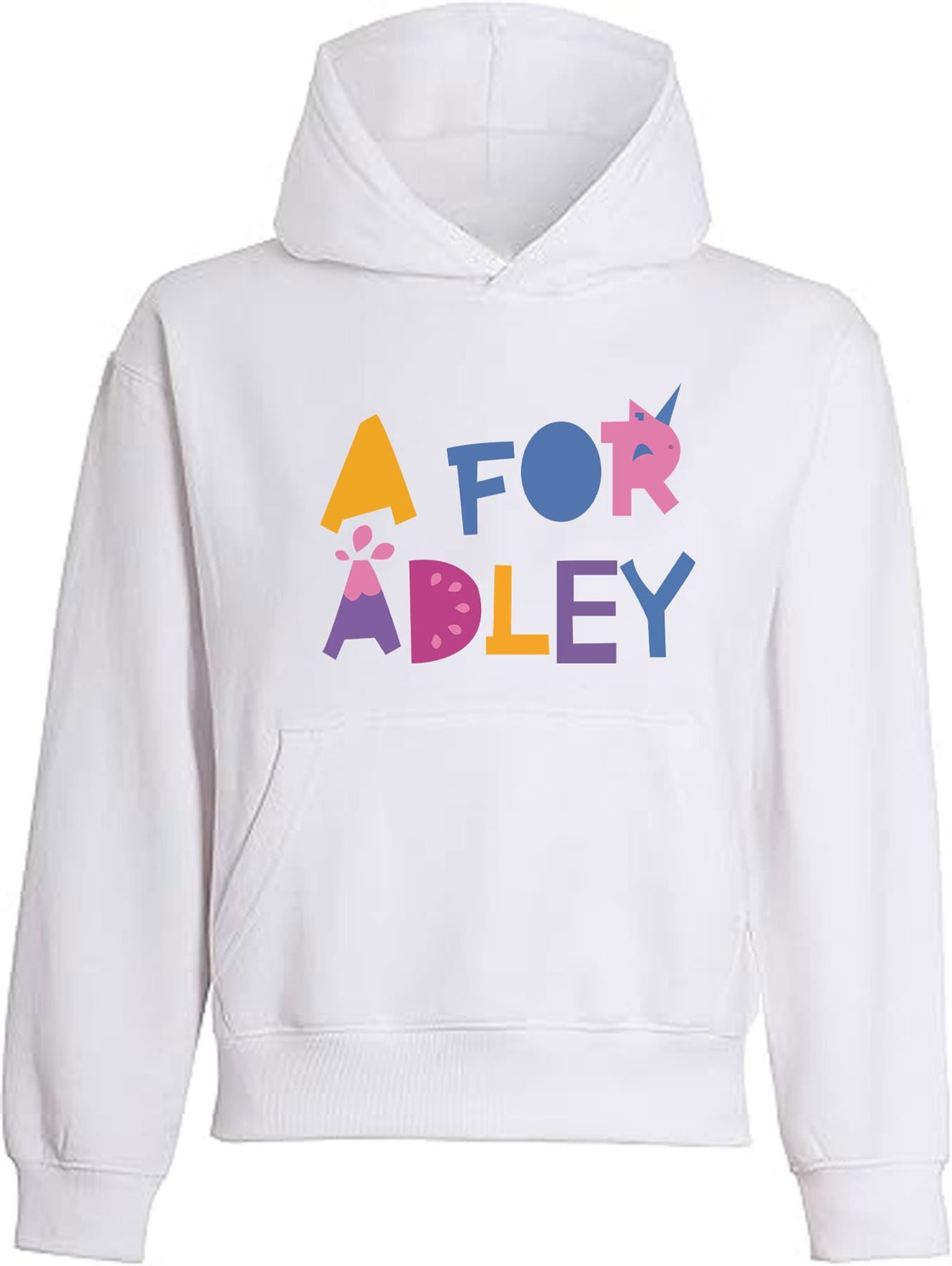 Kids Printed Hoodie Sweatshirt Toddler Girls Boys Adley Pullover Jumper Cartoon - Picture 11 of 12
