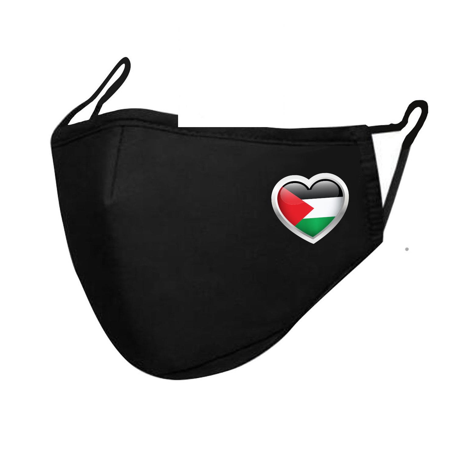 Free Palestine Printed Mask Gaza Save Humanity Freedom Face Cover Mask - Imagen 4 de 14