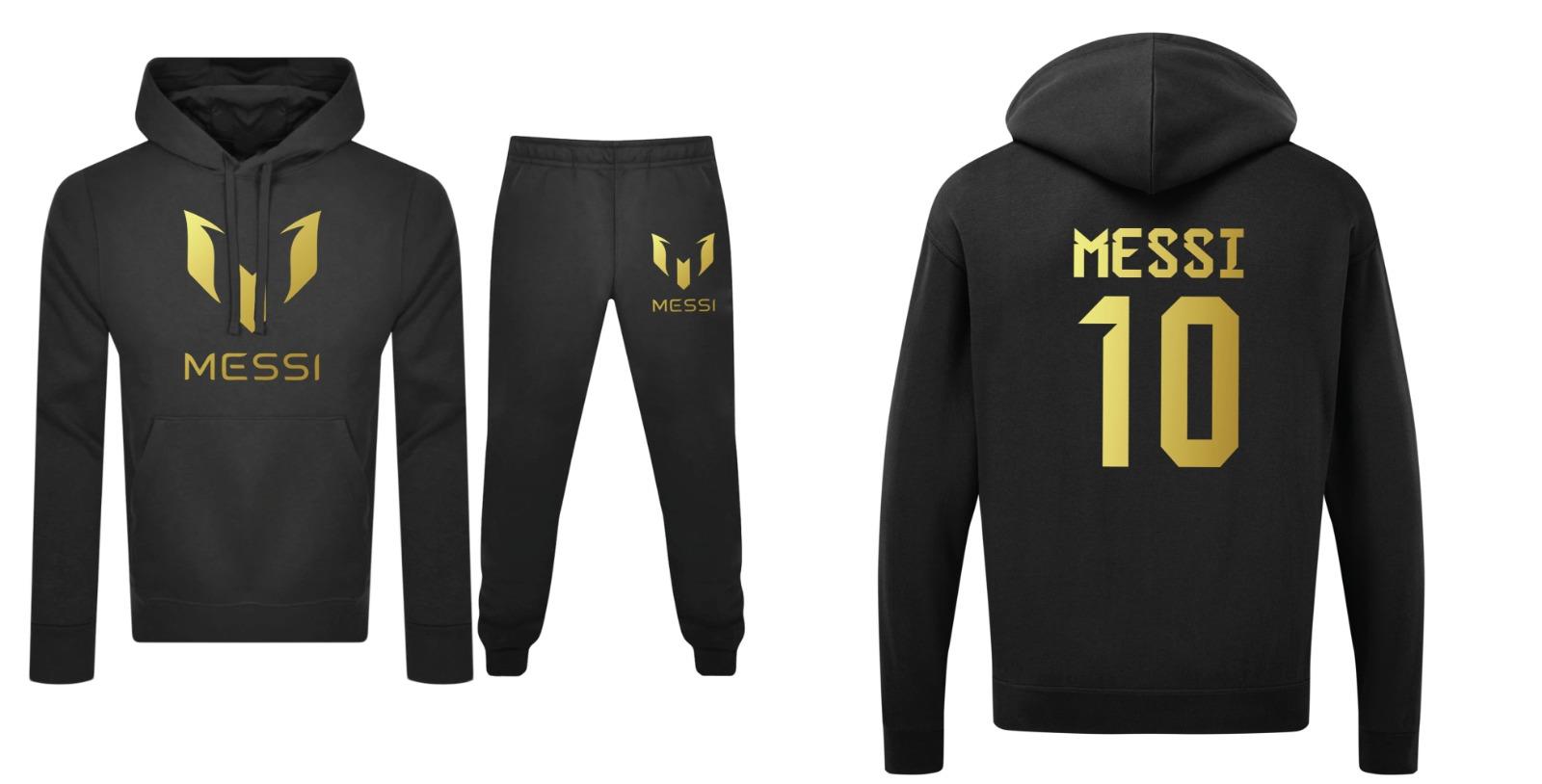 Boys Messi-Printed Tracksuit Football Themed Kids Tracksuit For All Seasons - Picture 3 of 6