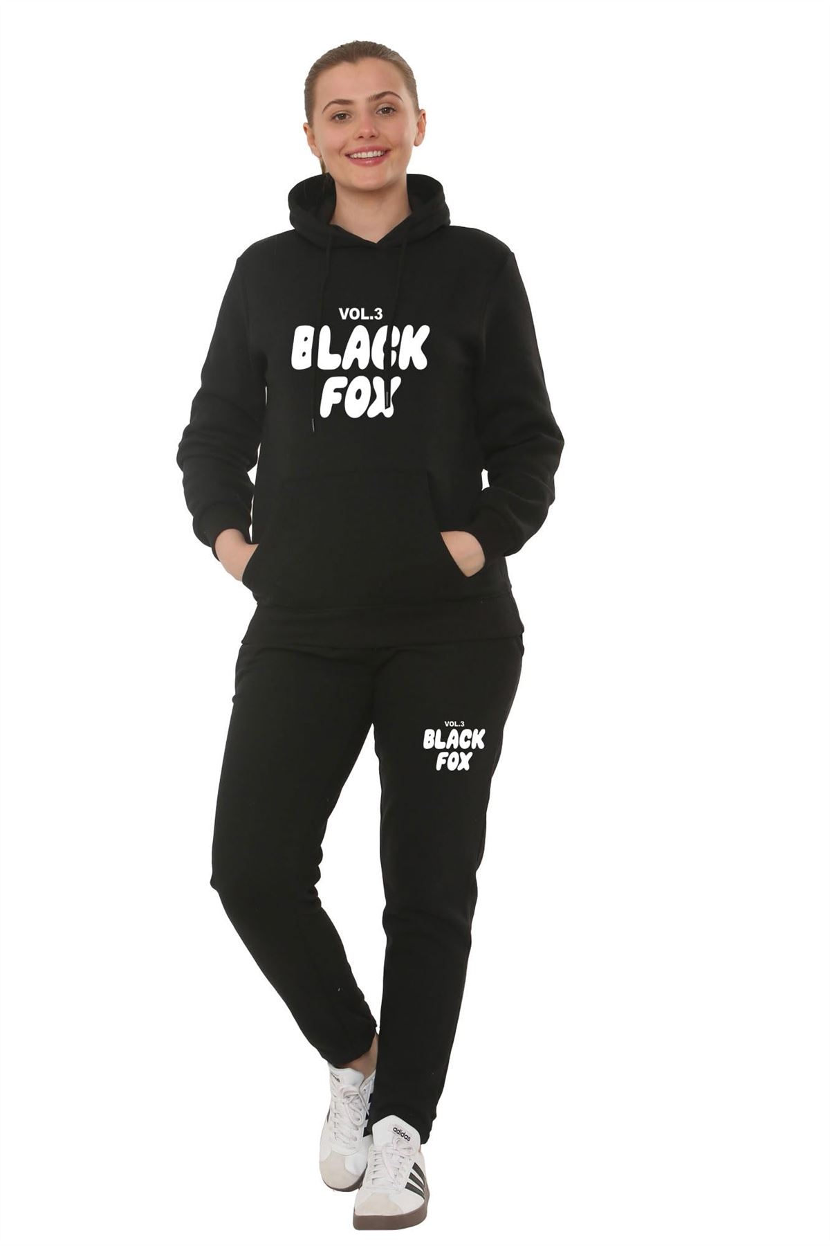 Damen Kinder 2-teiliges Trainingsanzug Lounge Sets Hoodies Jogginghose Damen Jogginganzüge - Bild 5 von 23