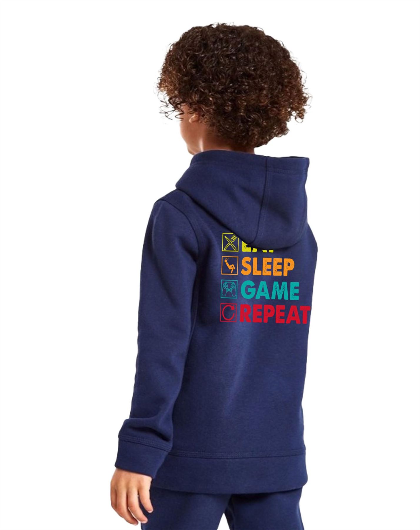 Men & Kids Game Tracksuits Sweatshirt & Sweatpants Set 2 Piece Casual Activewear - Picture 33 of 71