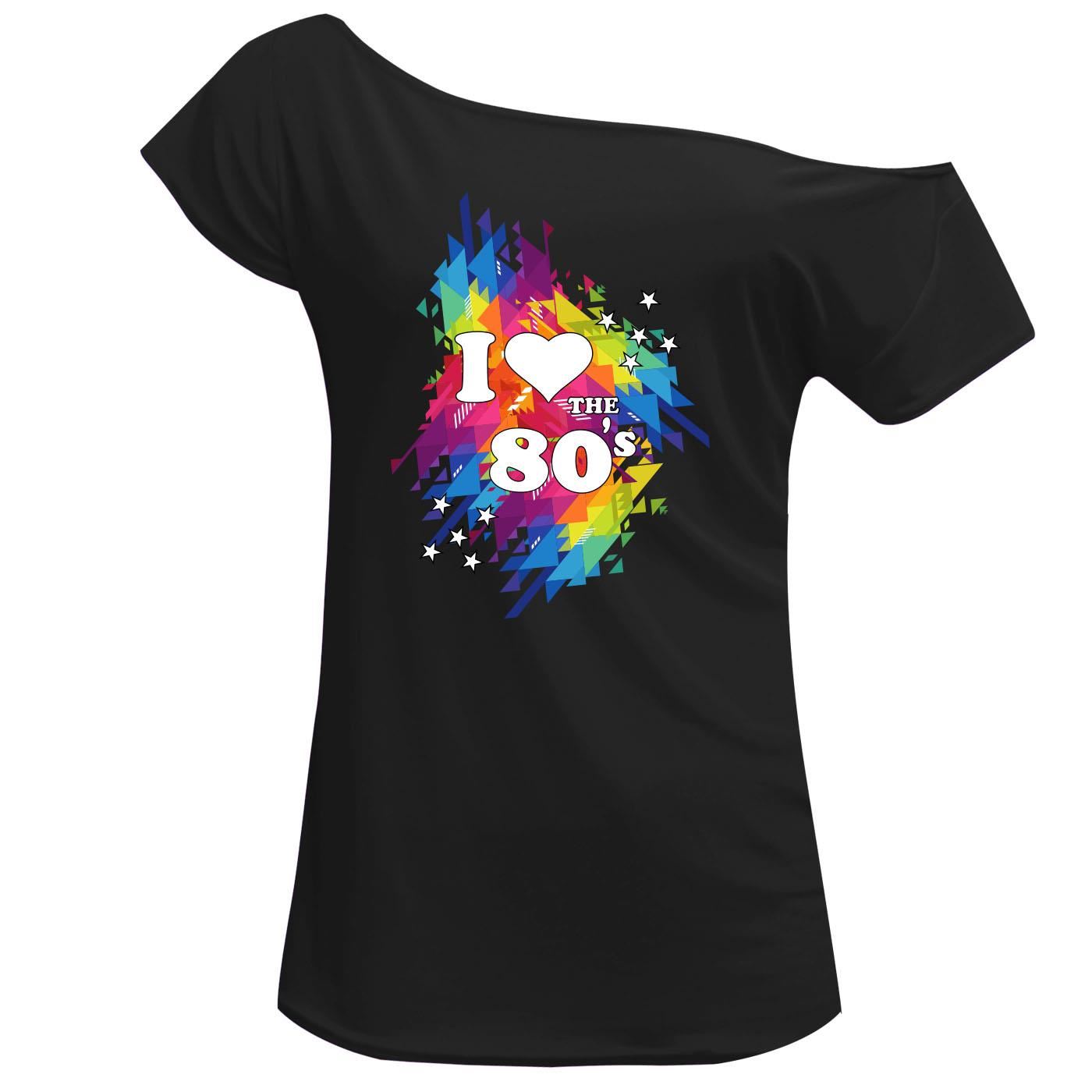 Women I Love The 80s T Shirt Ladies Off 
