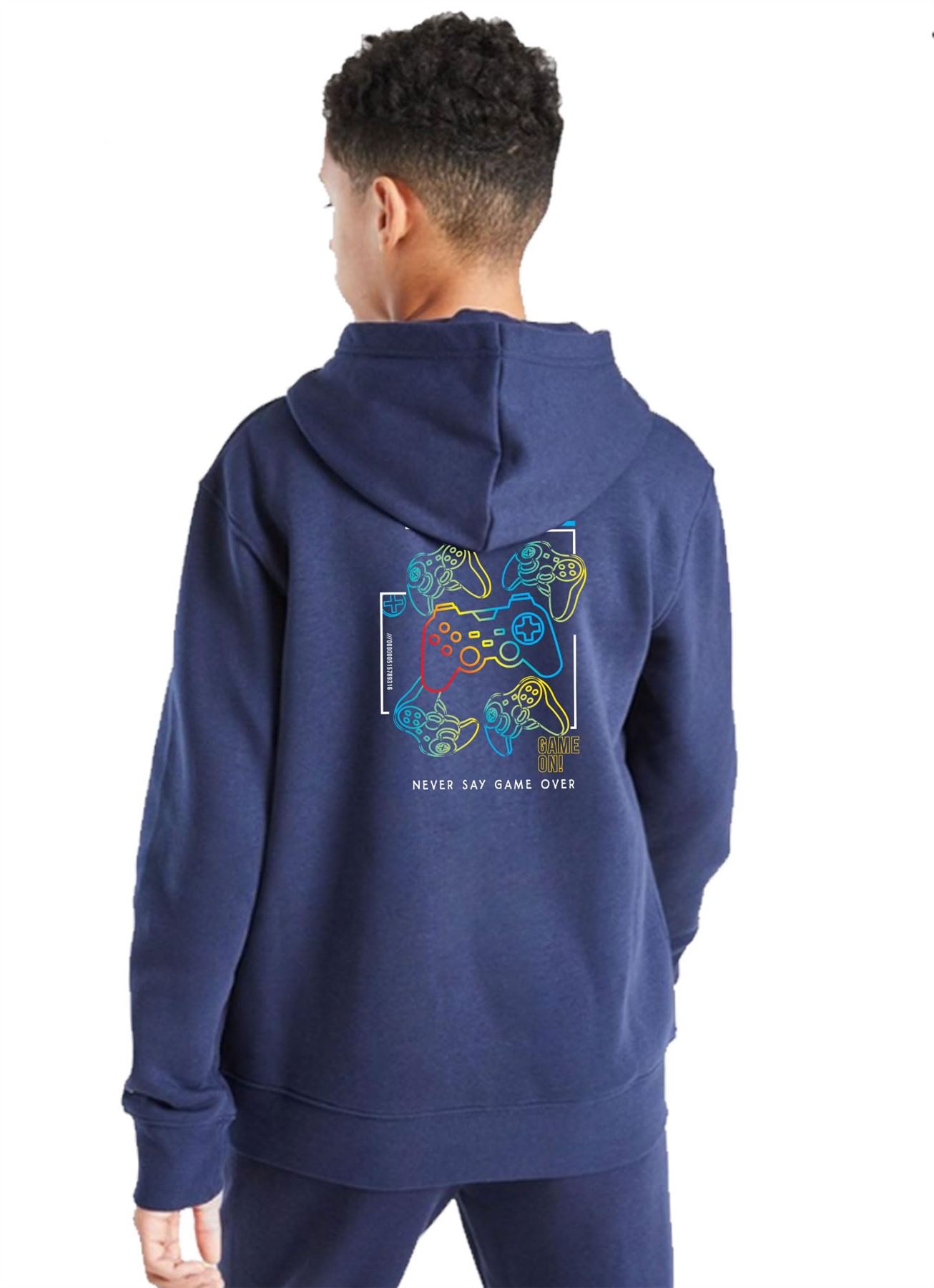 Men & Kids Game Tracksuits Sweatshirt & Sweatpants Set 2 Piece Casual Activewear - Picture 49 of 71