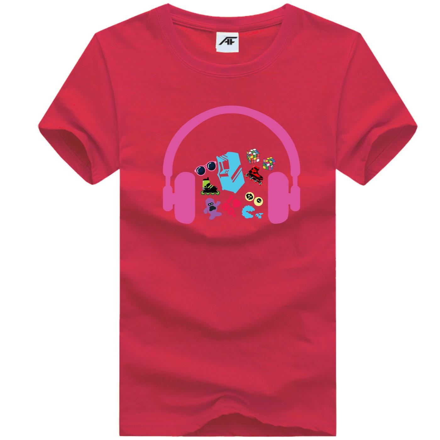 Music Headphones T-Shirt for Men & Kids Graphic Tee Matching Family Style - Picture 11 of 17