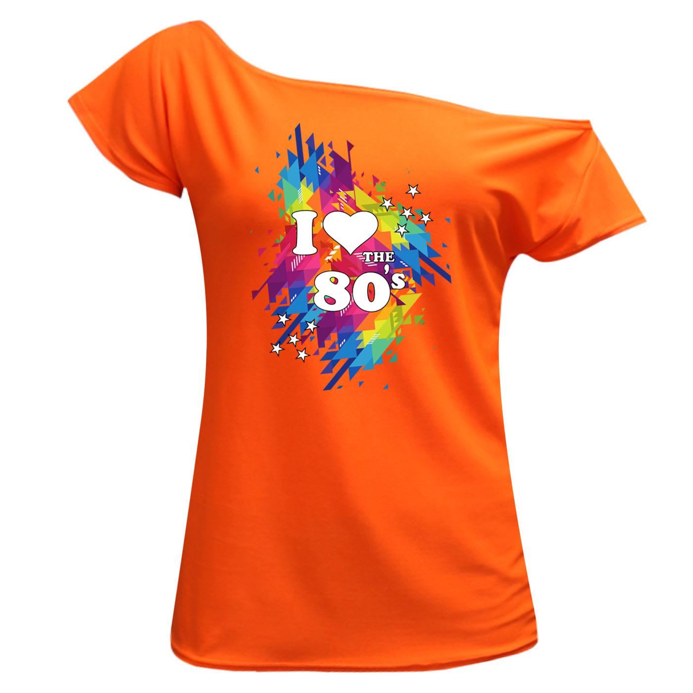 Women I Love The 80s T Shirt Ladies Off 