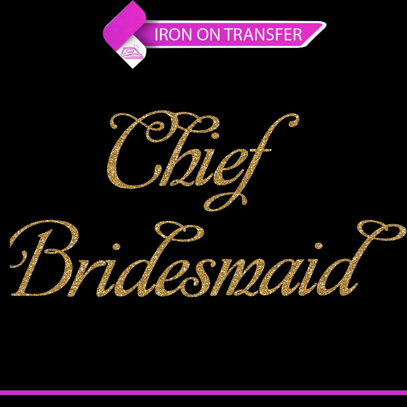 Bride Squad Hen Do Party Vinyl Iron On Transfer T Shirt Sparkle Custom Top 7723 - Picture 24 of 28