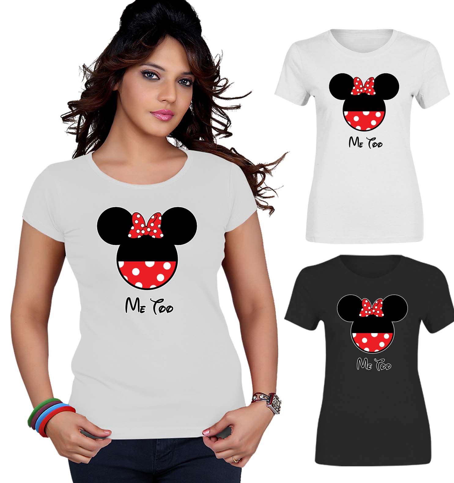 Drop Tail Slounge T-Shirt I Love The 80s Music Wave Printed Ladies Off Shoulder